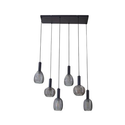 Lindby - Tolli 6 Riippuvalaisin Harmaa/Musta | Alk. 162,90 €