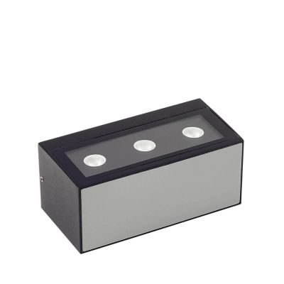 Lucande - Selim LED Ulkona Seinävalaisin L15,3 Musta | Alk. 50,00 €