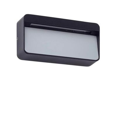 Lucande - Tiburia LED Ulkona Seinävalaisin Musta | Alk. 39,90 €