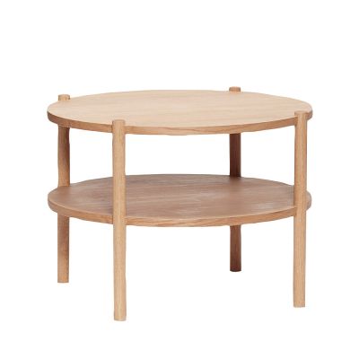 Hübsch - Acorn Sohvapöytä Rund Nature | Alk. 323,00 €