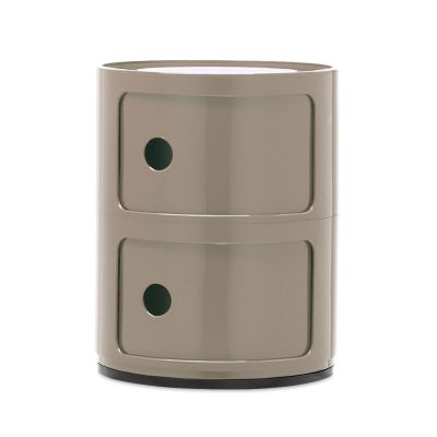 Kartell - Componibili 2 Sivupöytä Dove Gray | Alk. 132,00 €