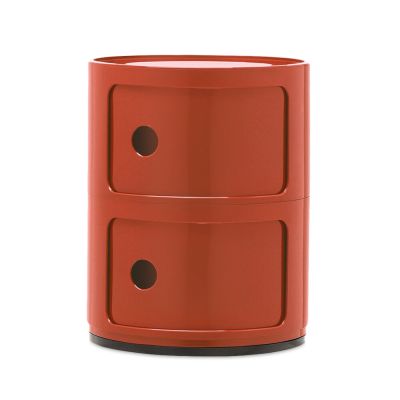 Kartell - Componibili 2 Sivupöytä Oranssi | Alk. 132,00 €