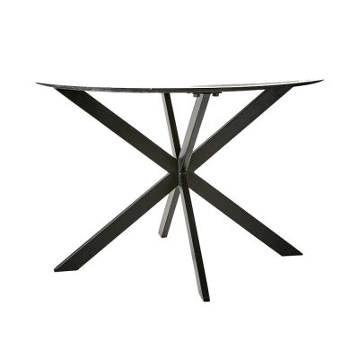 Affari of Sweden, MILAN-pöytä valkoinen/musta Ø120 | Alk. 1 025,00 €