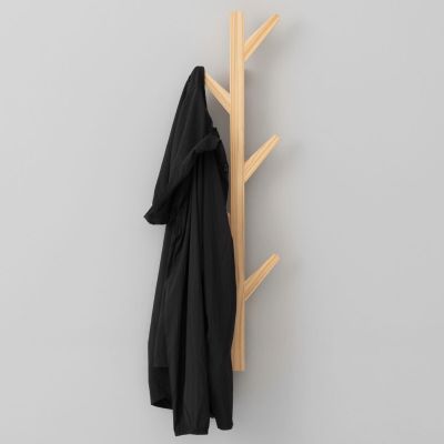 4Living Tim seinänaulakko 6-koukulla luonnonväri | Alk. 9,90 €