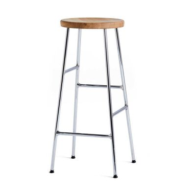 HAY Cornet baarijakkara 75 cm Oiled oak-chrome | Alk. 260,00 €