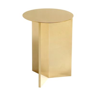 HAY Slit high sivupöytä Ø35 cm Brass | Alk. 485,10 €