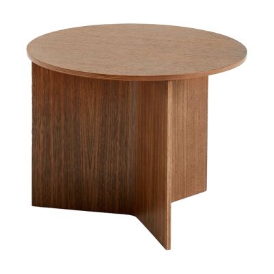 HAY Slit sohvapöytä Ø45 cm Lacquered walnut | Alk. 251,10 €
