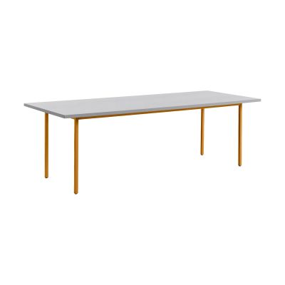 HAY Two-Colour ruokapöytä 90x240 cm Ochre-light grey | Alk. 1 399,20 €