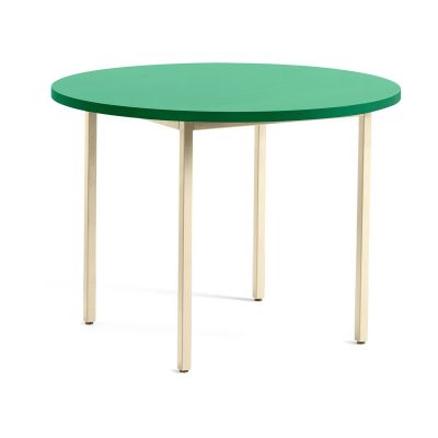 HAY Two-Colour ruokapöytä Ø105 cm Ivory-green mint | Alk. 919,20 €