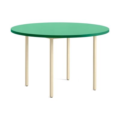 HAY Two-Colour ruokapöytä Ø120 cm Ivory-green mint | Alk. 1 039,20 €