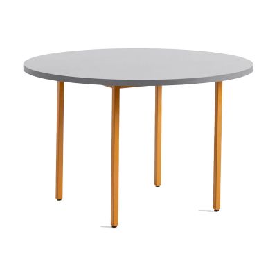 HAY Two-Colour ruokapöytä Ø120 cm Ochre-light grey | Alk. 1 039,20 €