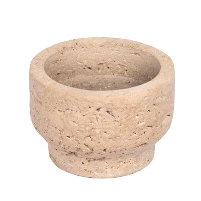 Uyuni Lighting - Travertine Kynttilänjalka 8x5 cm Desert Beige Lighting | Alk. 34,00 €