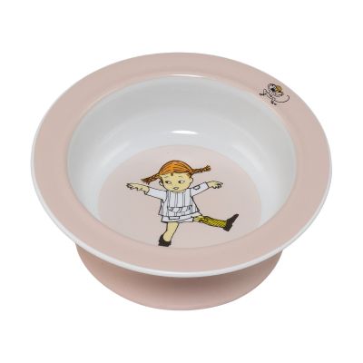 Rätt Start Peppi Cirkus imukuppilautanen Ø15,5 cm Vaaleanpunainen | Alk. 11,00 €