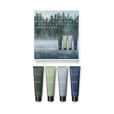 Skandinavisk Wood & Water mini käsivoide 4 osaa 30 ml | Alk. 26,00 €