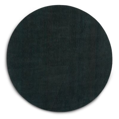 Northern Row matto pyöreä Ø 200 cm Tummanvihreä | Alk. 989,10 €