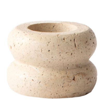 Tell Me More - Travertin Kynttilänjalka 5 cm | Alk. 22,90 €