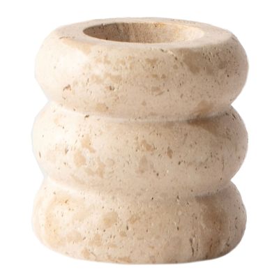 Tell Me More - Travertin Kynttilänjalka 8 cm | Alk. 24,90 €