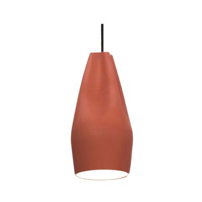 Marset - Pleat Box 13 LED Riippuvalaisin Terracotta/Valkoinen | Alk. 702,00 €