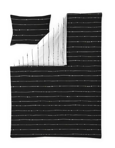Finlayson Pointti pussilakanasetti Musta / Kulta | Alk. 32,48 €