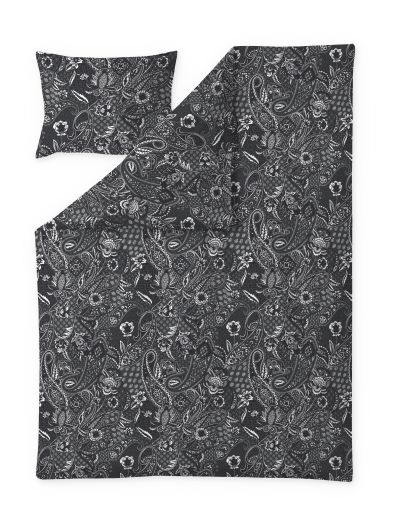 Finlayson Kashmir Satiinipussilakanasetti Tummanharmaa