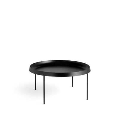 HAY Tulou sohvapöytä Black, Ø75 cm | Alk. 385,00 €