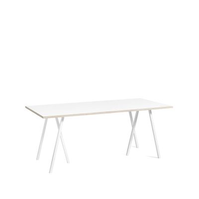 HAY Loop Stand ruokapöytä White laminate-white, 180 cm | Alk. 721,00 €