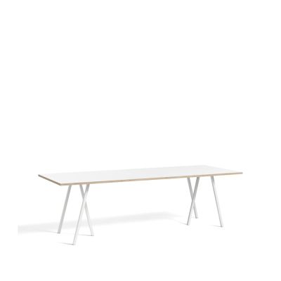 HAY Loop Stand ruokapöytä White laminate-white, 250 cm | Alk. 1 279,00 €