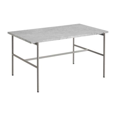 HAY Rebar sohvapöytä 80x49x40,5 cm Grey marble-fossil | Alk. 532,00 €