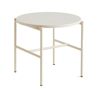 HAY Rebar sivupöytä Ø45 cm Beige marble-alabaster | Alk. 346,50 €