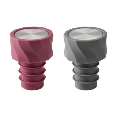 Dorre Vivi viinisuljin 2 kpl 4,5 cm Musta-burgundi | Alk. 6,00 €