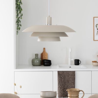 Aneta Lighting Epsilon riippuvalaisin Ø45 cm beige(kuvausmalli) | Alk. 109,00 €