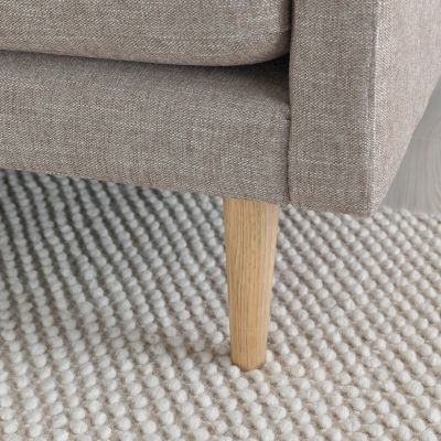 Veke Scandic Copenhagen nojatuolin ja sohvan jalkasarja valkaistu tammi | Alk. 59,00 €