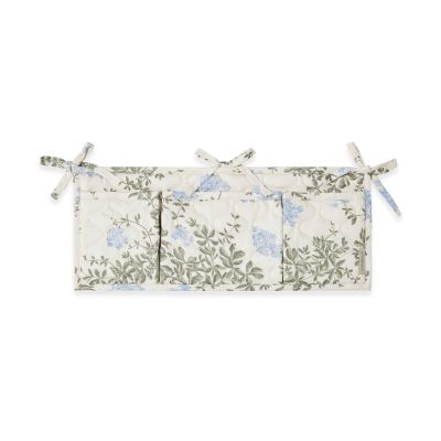 Garbo&Friends Plumbagosatiini tikattu sängyn tasku 43x18cm