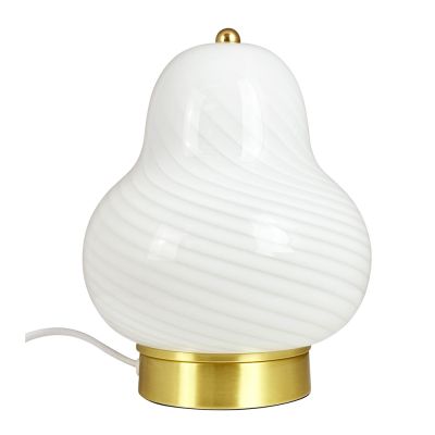 Dyberg Larsen - Lucy Pöytävalaisin 21,5 cm Valkoinen | Alk. 89,00 €