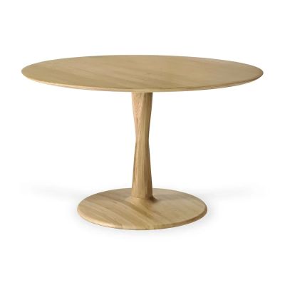 Ethnicraft, Torsion Ruokapöytä Ø127 cm Tammi | Alk. 2 836,00 €