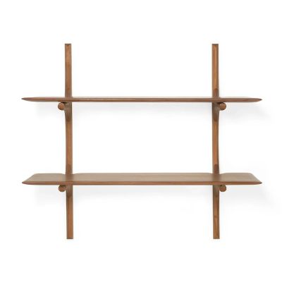 Ethnicraft, PI Seinähylly Mahogany 2 hyllyjä | Alk. 551,00 €