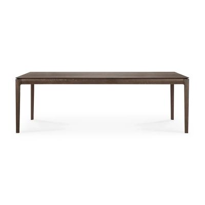 Ethnicraft, Bok Ruokapöytä 100x240 cm Ruskea lakattu tammi | Alk. 3 422,00 €