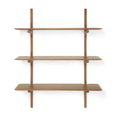 Ethnicraft, PI Seinähylly Mahogany 3 hyllyjä | Alk. 908,00 €