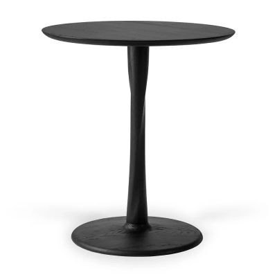 Ethnicraft, Torsion Ruokapöytä Ø70 cm Musta Tammi | Alk. 1 420,00 €