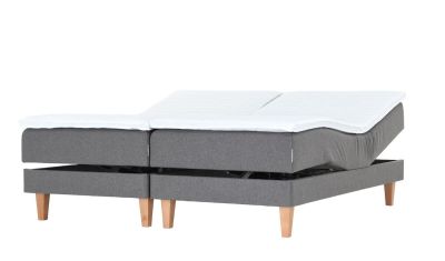 Unia Ergo moottorisänkypaketti 160 cm harmaa, Unia Ergo pp, jalat 18 cm | Alk. 2 778,00 €