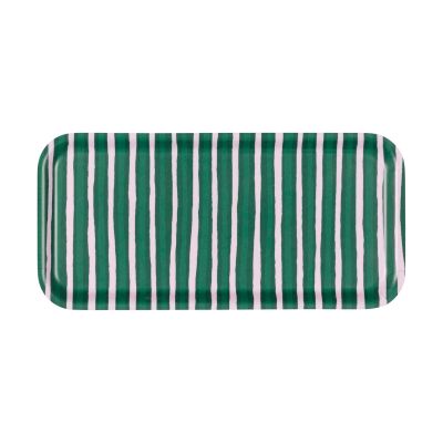 Marimekko Piccolo-tarjotin 13,5x27,5 cm Vihreä | Alk. 17,15 €