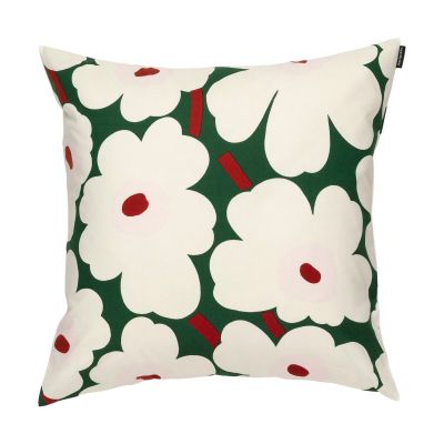 Marimekko Pieni Unikko tyynynpäällinen 50 x 50 cm Vihreä | Alk. 33,30 €