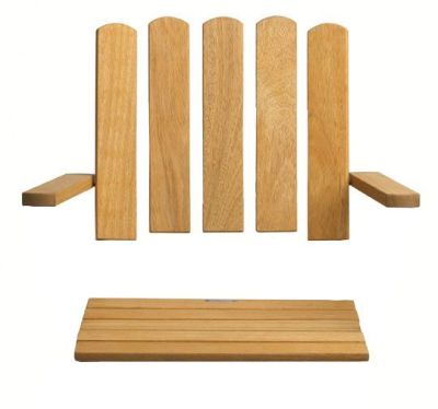 Grythyttan Stålmöbler, Puusetti A2, 50 cm käsittelemätön tammi, sis. ruuvi | Alk. 250,00 €