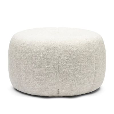 Riviera Maison, Falcone Pouf antique white