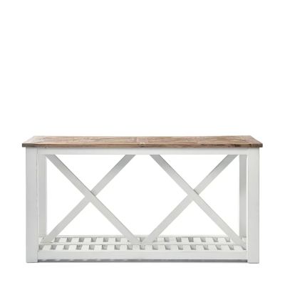 Riviera Maison, Château Chassigny sivupöytä hyllyllä 160x46 cm | Alk. 2 022,00 €