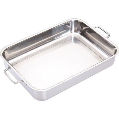 MasterClass Heavy Duty uunivuoka 37x27 cm, ruostumaton teräs | Alk. 47,00 €