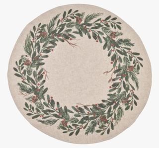 hemtex Leaf joulukuusenmatto luonnonväri | Alk. 34,95 €
