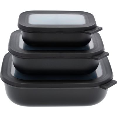 Mepal Cirqula kulhosetti 3 kpl, musta | Alk. 46,00 €