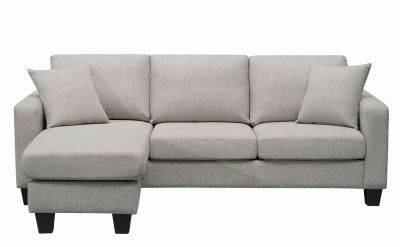 Vivano Torino divaanisohva vaaleanharmaa | Alk. 399,00 €