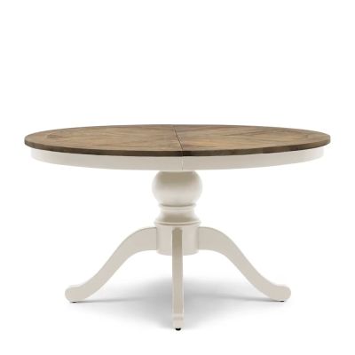 Riviera Maison, Le Marais jatkettava ruokapöytä Ø140 -190 cm valkoinen | Alk. 3 739,00 €